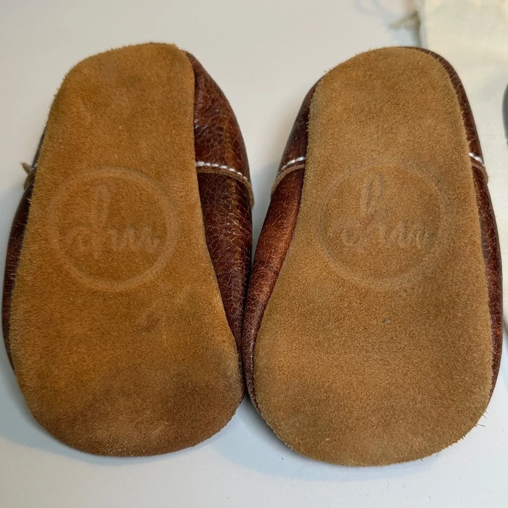 MP Mon Petit Shoes Saddle T-Strap‎ Soft Soled Shoes size 6